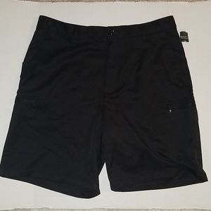 Izod golf black shorts